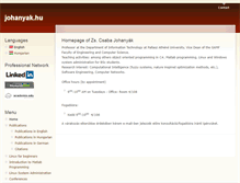 Tablet Screenshot of johanyak.hu
